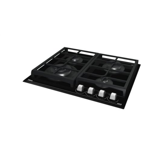 Gaskochfeld Teka GZC 64320 XBN 4 Zonen 60cm Schwarzglas