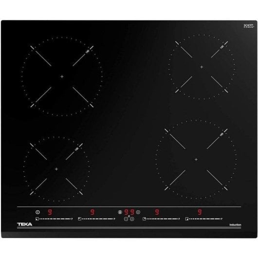 Teka IZC 64010 MSS Piano a Induzione 4 Zone 60 cm Nero