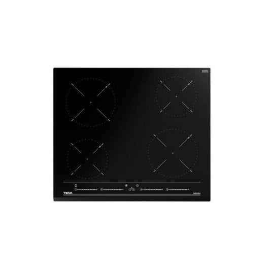 Placa de indução Teka IZC 64010 MSS 4 zonas 60 cm preta integrada