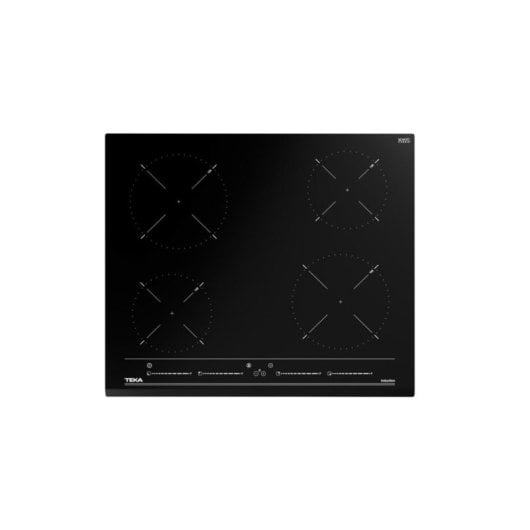 Placa de indução Teka IZC 64010 MSS 4 zonas 60 cm preta integrada