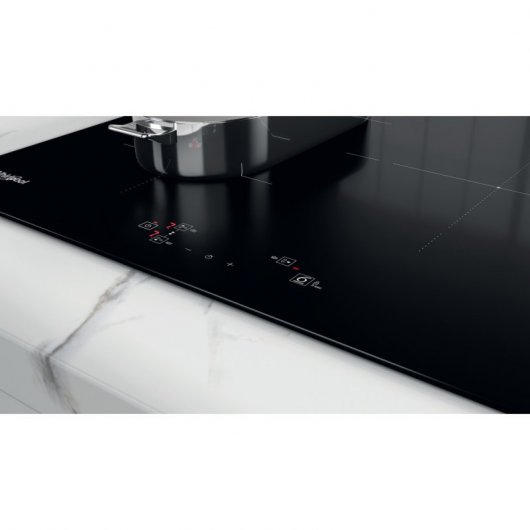 Whirlpool WBQ4860NE Placa de Inducción 3 Zonas 60cm Negro