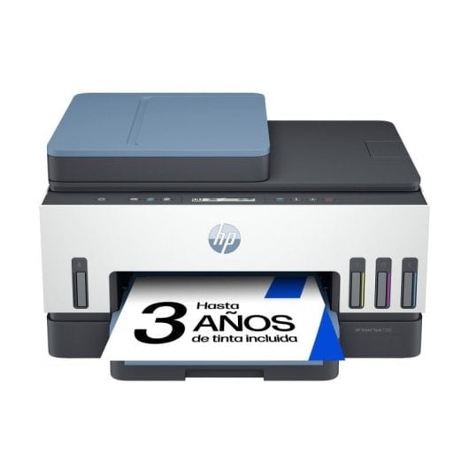 HP Smart Tank 7306 Impresora Multifunción Color Dúplex WiFi + 3 Años de Tinta Incluida