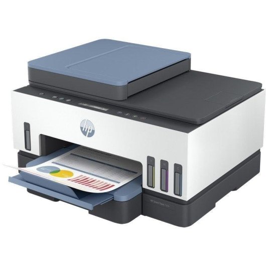 HP Smart Tank Stampante multifunzione 7306, Stampa, Scansione, Copia, ADF, Wireless, ADF da 35 fogli, scansione verso PDF, stampa fronte/retro