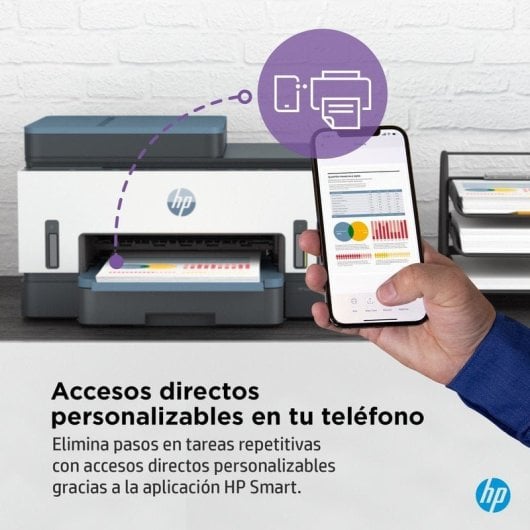 HP Smart Tank 7306 Impresora Multifunción Color Dúplex WiFi + 3 Años de Tinta Incluida