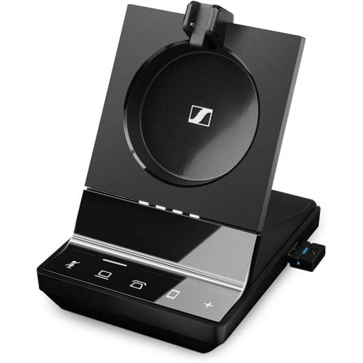 Sennheiser SDW 5036 DECT Headset Monoaural Sem Fios Preto