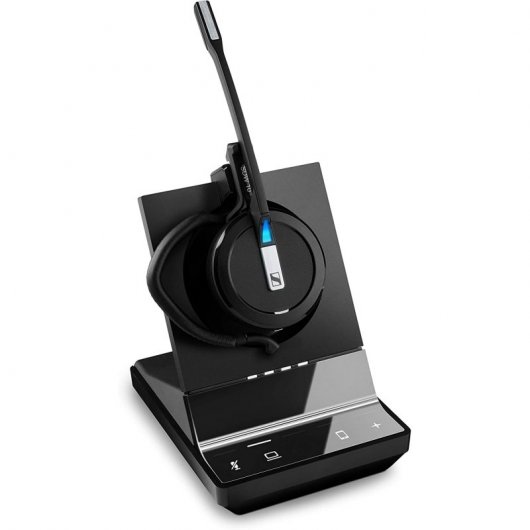 Auricolare Sennheiser SDW 5014 Mono Wireless DECT con Base, Microfono, Nero