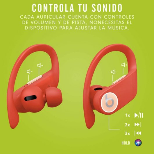 Beats Powerbeats Pro Auriculares Bluetooth Rojo Lava