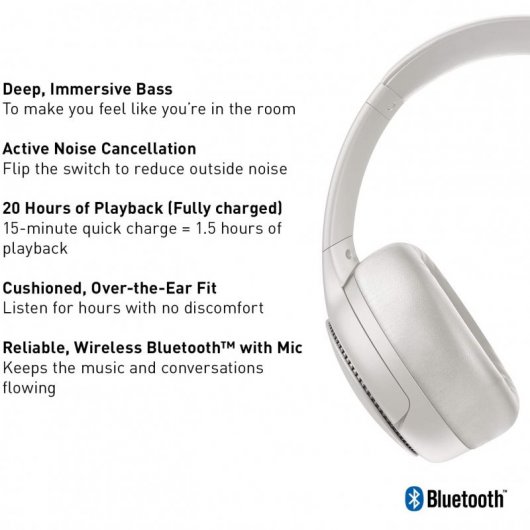 Cuffie Bluetooth Panasonic RB-M700BE-C bianche