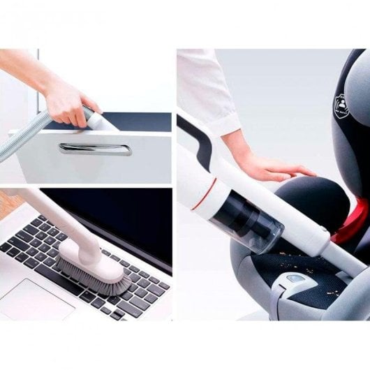 Akku Staubsauger Roidmi X20 435W 65 Minuten Wischfunktion HEPA-Filter 0,4L Zubehör