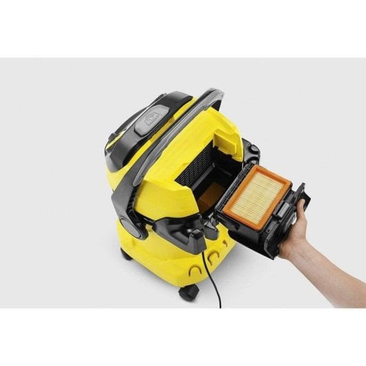 Aspirador Industrial Karcher WD 5 1100W Seco e Húmido 25L Depósito Plástico