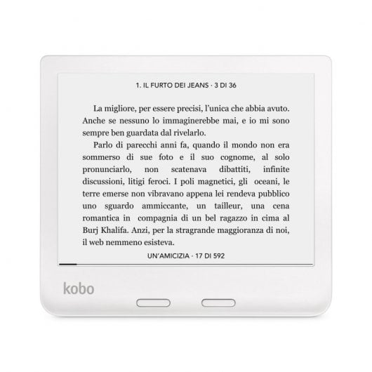 Rakuten Kobo Libra 2 Liseuse Écran tactile 32 Go Wifi Blanc