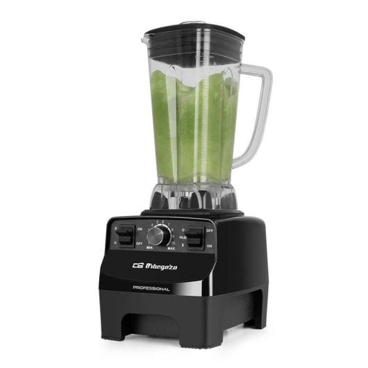 Licuadora Orbegozo BV 9650 1500W 2L Turbo 8 lâminas Tritan Preta