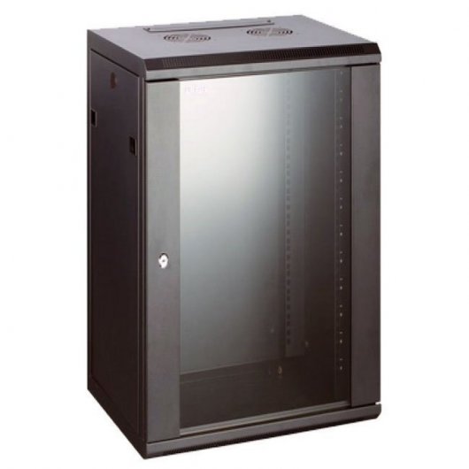 ARMADIO RACK 19 42U (A)2055, (L)600, (P)1000 COLORE NERO PORTA