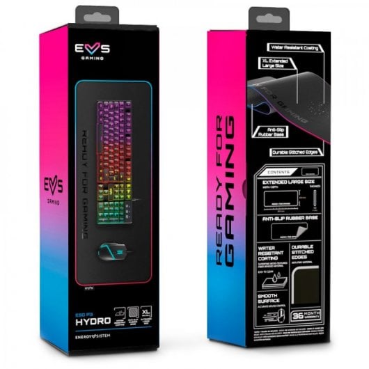 Tappetino per mouse da gioco Energy Sistem ESG P3 Hydro XL