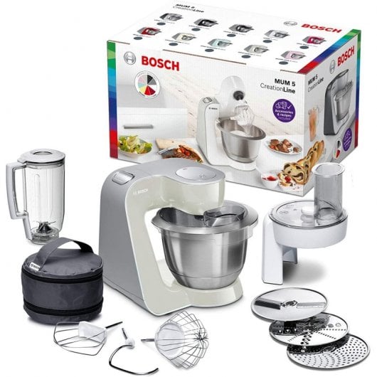 Bosch MUM58L20 CreationLine Robot de Cocina 1000W Gris