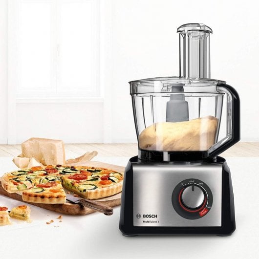 Bosch MC812M865 Robot de Cocina 1250W Negro/Acero Inoxidable