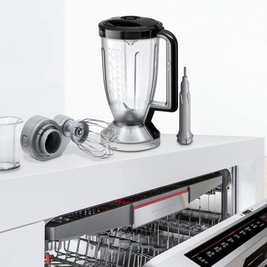 Bosch MC812M865 Robot de Cocina 1250W Negro/Acero Inoxidable