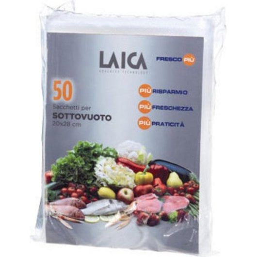 Bolsa de vacio Laica VT3504 20 x 28 cm pack 50 sin BPA