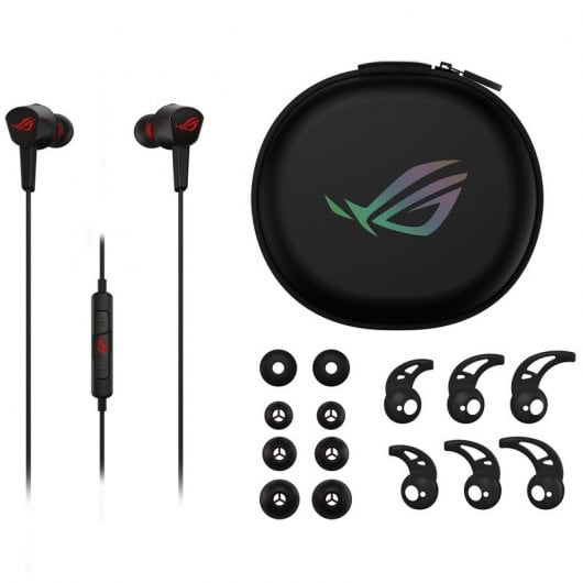 Écouteurs de jeu intra-auriculaires Asus ROG Cetra II Core Noir