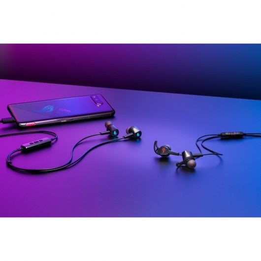 Écouteurs de jeu intra-auriculaires Asus ROG Cetra II Core Noir