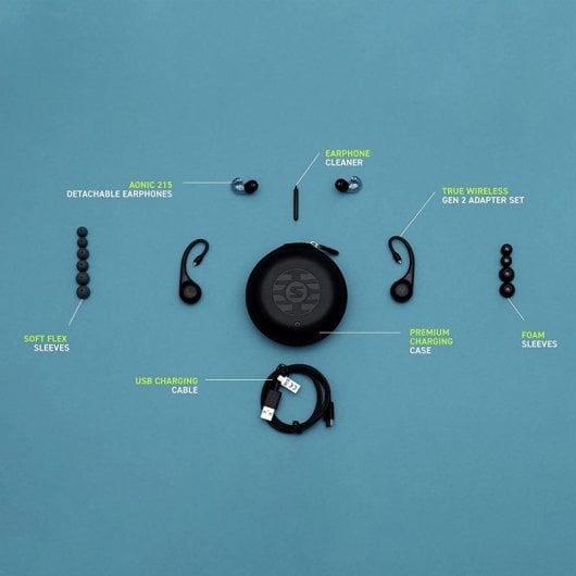 Shure AONIC 215 TW2 Casque sans fil sans fil noir