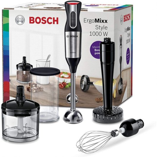 Bosch ErgoMixx Style MS6CM6155 Batidora de Mano 1000 W Negro/Acero