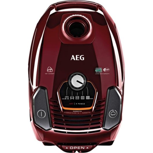 AEG VX7-2-CRAK Aspirador de Trineo con Bolsa 600W