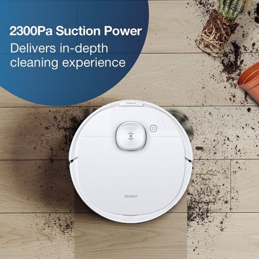 Ecovacs Deebot N8 Robot Aspirador Branco