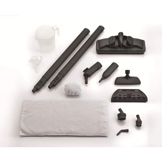 Ariete Deluxe 4142 Limpiadora a Vapor 5 Bares 1500W Blanco/Gris