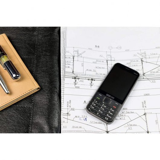 Maxcom Classic MM330 3G Negro Libre