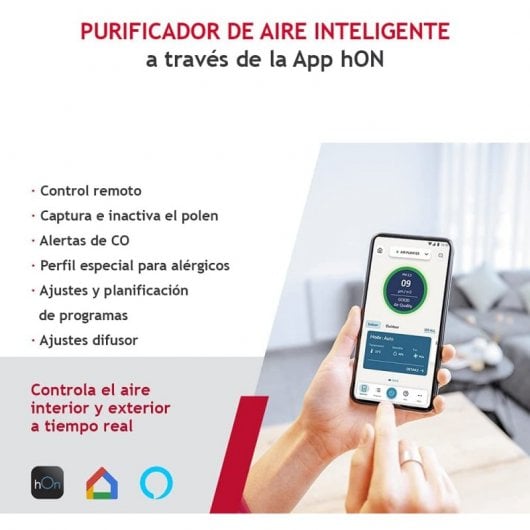 Hoover H-PURIFIER 500 Purificador de Aire Inteligente