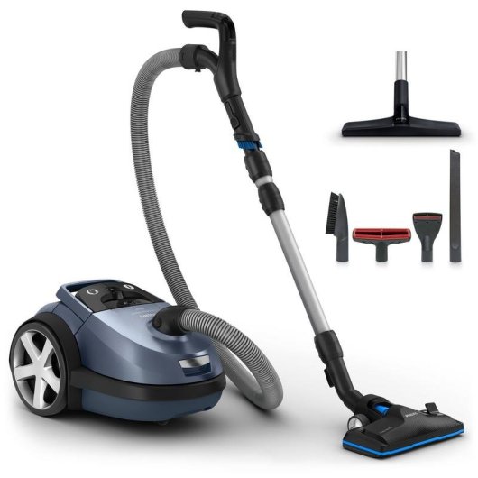 Philips Performer Silent FC8786/09 Aspirador con Bolsa 650W Azul