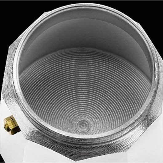 Monix Vitro Expres M620006 Cafetera Italiana de Aluminio 6 Tazas Plata