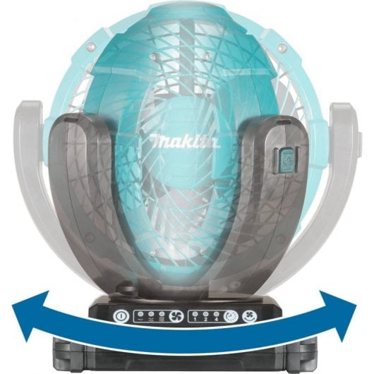 Akkubetriebener Tischventilator DCF102Z von Makita
