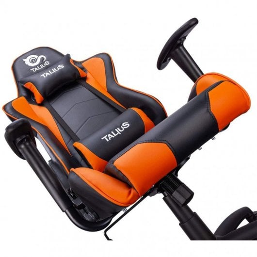 Sedia da gaming arancione Talius Gecko V2