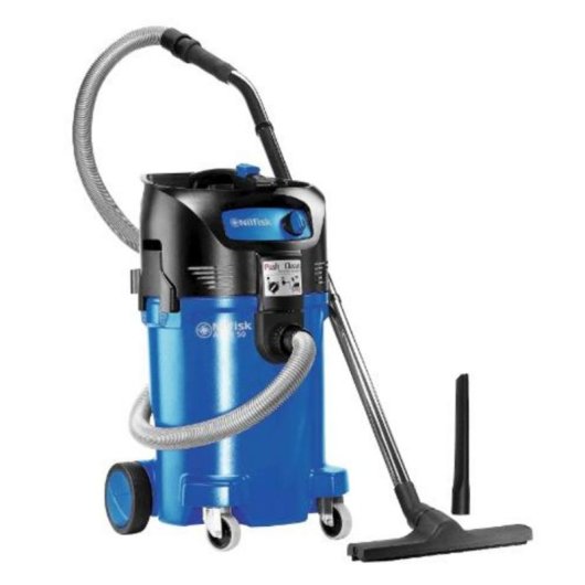 Aspirador Industrial Nilfisk ATTIX 50-01 PC 1500W Seco e Húmido Filtro PET 47L