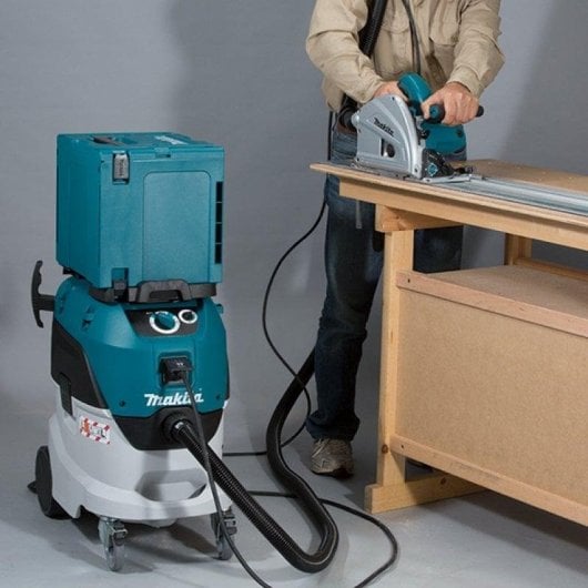 Bidone Aspiratutto Makita VC4210LX 1400W 42L Solidi e Liquidi Filtro Automatico