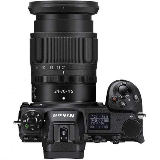 Nikon Z6 24.5MP WiFi + Objetiva Nikkor Z 24–70mm F4 S + Adaptador de Lente FTZ