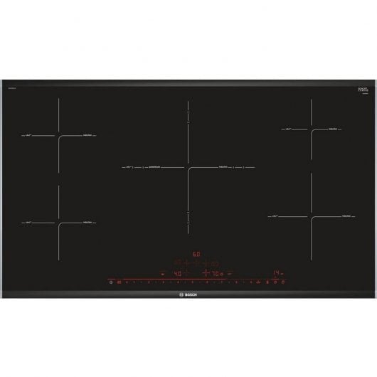 Bosch Serie 8 PIV975DC1E Placa de Indução 5 Zonas Preta