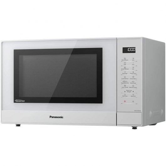 Panasonic NN-GT45K Mikrowelle mit Grillfunktion, 31 l, 1000 W, Weiß