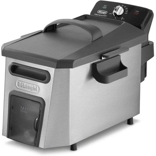 Fritadeira DeLonghi F 44510 CZ 3,5L 3200W em Aço Inoxidável com Termostato