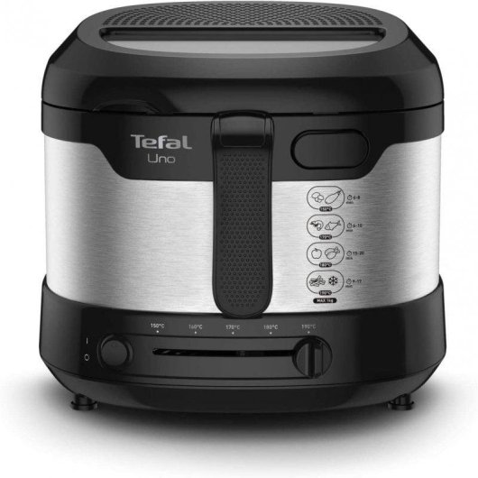 Friteuse Tefal Uno M FF215D Fenêtre 1 kg 1,8 L 1600W Thermostat