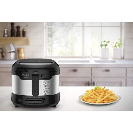 Friteuse Tefal Uno M FF215D Fenêtre 1 kg 1,8 L 1600W Thermostat