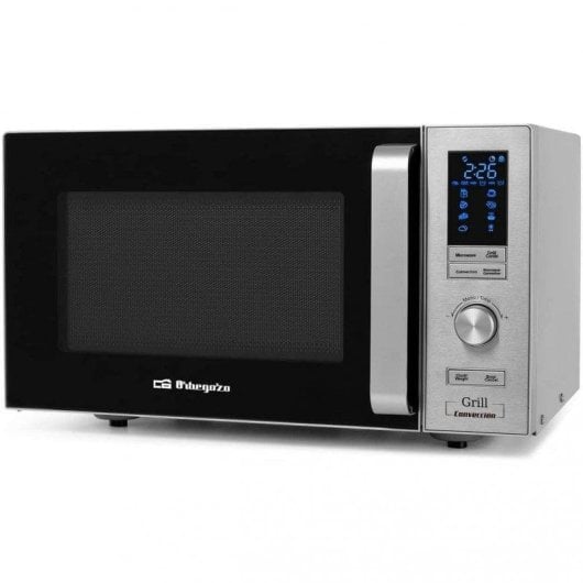 Mikrowelle Orbegozo MIG 2528 CO 25L 900W Grill Konvektion Edelstahl LED