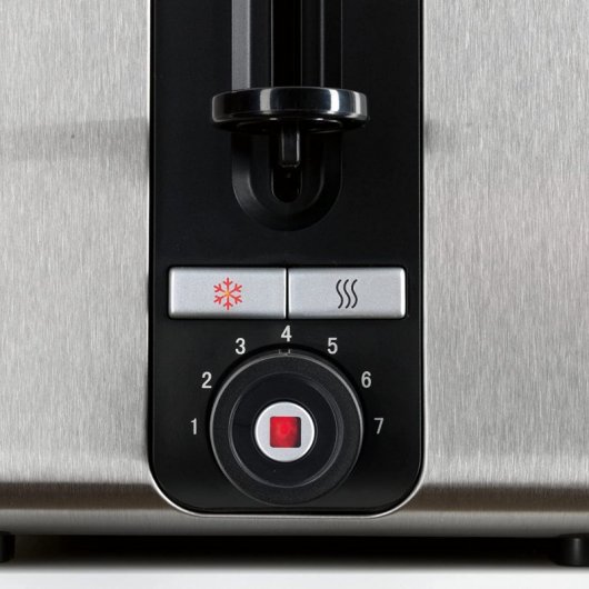 Bosch TAT7S45 Tostadora 4 Rebanadas 1800W Negro
