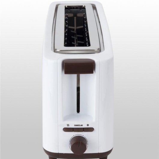 Broodrooster Jata TT579 1 Brede Sleuf 900 W 6 Bruiningsstanden Ontdooien Opwarmen Wit