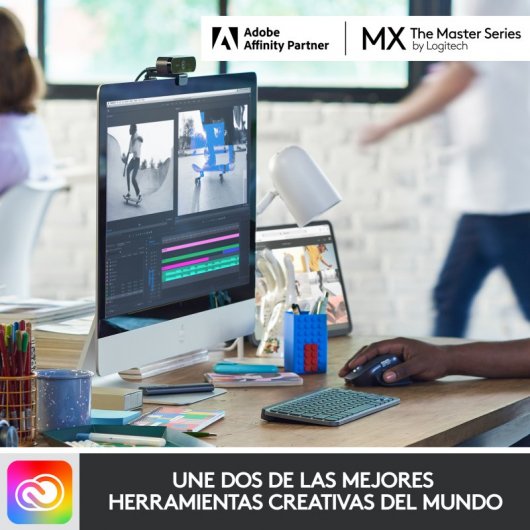 Logitech MX Keys Mini Teclado Inalámbrico Bluetooth Gris