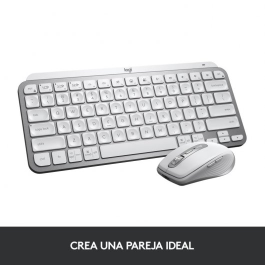 Logitech MX Keys Mini Tastiera wireless Bluetooth Grigia