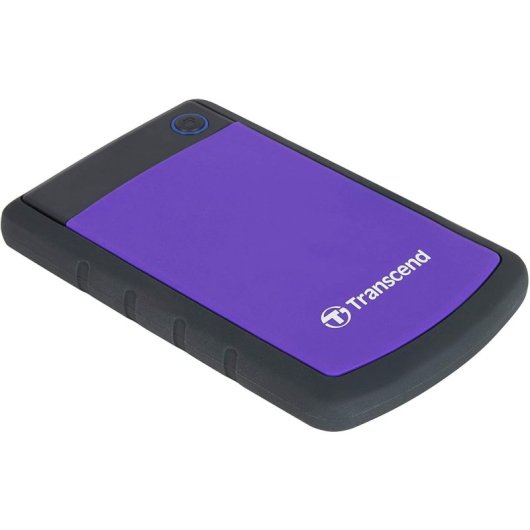 Transcend StoreJet 25H3P (USB 3.0), 2TB Externe Festplatte 5400 RPM 2.5" Micro-USB B 3.2 Gen 1 (3.1 Gen 1) Schwarz, Violett