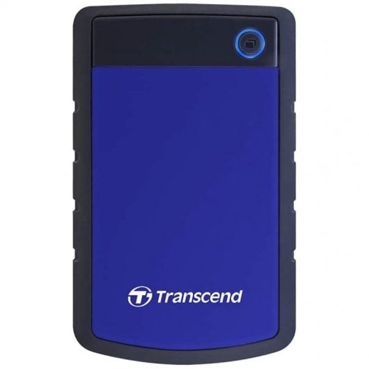 Transcend 1TB StoreJet 25H3 Externe Festplatte 5400 RPM 2.5" Micro-USB B 3.2 Gen 1 (3.1 Gen 1) Schwarz, Blau